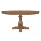 Fescue Fabric and Rubberwood 5 Piece Dining Set by Christopher Knight Home