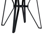 Christopher Knight Home Round Dining Table with Metal Base - 46.85 W x 46.85 D x 30 H