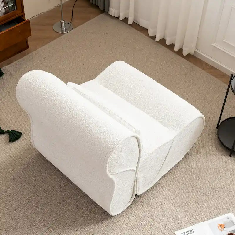 GDFStudio - Amelia Timeless Fabric Recliner with Ergonomic Design and Matching Pillows
