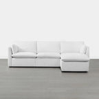 Canapés modulables d'angle Cypress avec pouf
