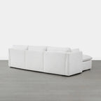 Canapés modulables d'angle Cypress avec pouf