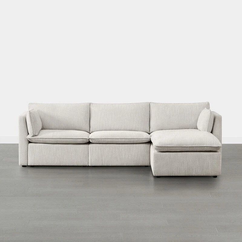 Canapés modulables d'angle Cypress avec pouf