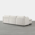 Canapés modulables d'angle Cypress avec pouf