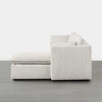 Canapés modulables d'angle Cypress avec pouf