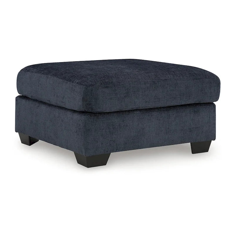 Oversized Accent Ottoman with Polyester Upholstery