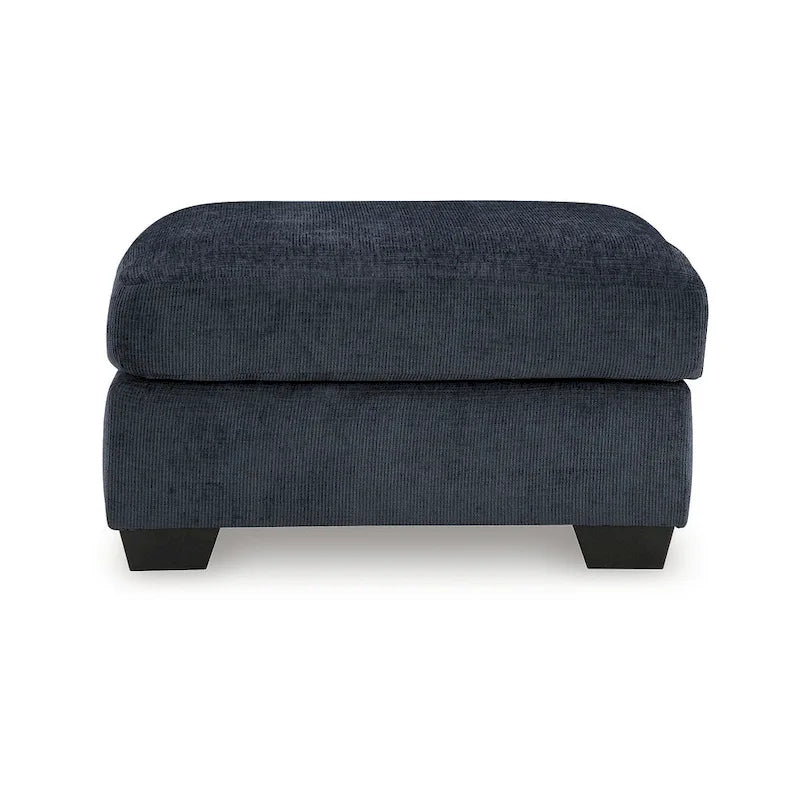 Oversized Accent Ottoman with Polyester Upholstery