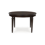 Signature Design by Ashley Lavinton Brown Dining Extension Table - 47.75 W x 72 D x 30.25 H