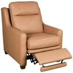 Genuine Leather Recliner Sofa 33 Triple-Motor Power Zero-Wall Reclining Couch with USB&USB-C Port