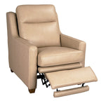 Genuine Leather Recliner Sofa 33 Triple-Motor Power Zero-Wall Reclining Couch with USB&USB-C Port