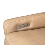 Genuine Leather Recliner Sofa 33 Triple-Motor Power Zero-Wall Reclining Couch with USB&USB-C Port