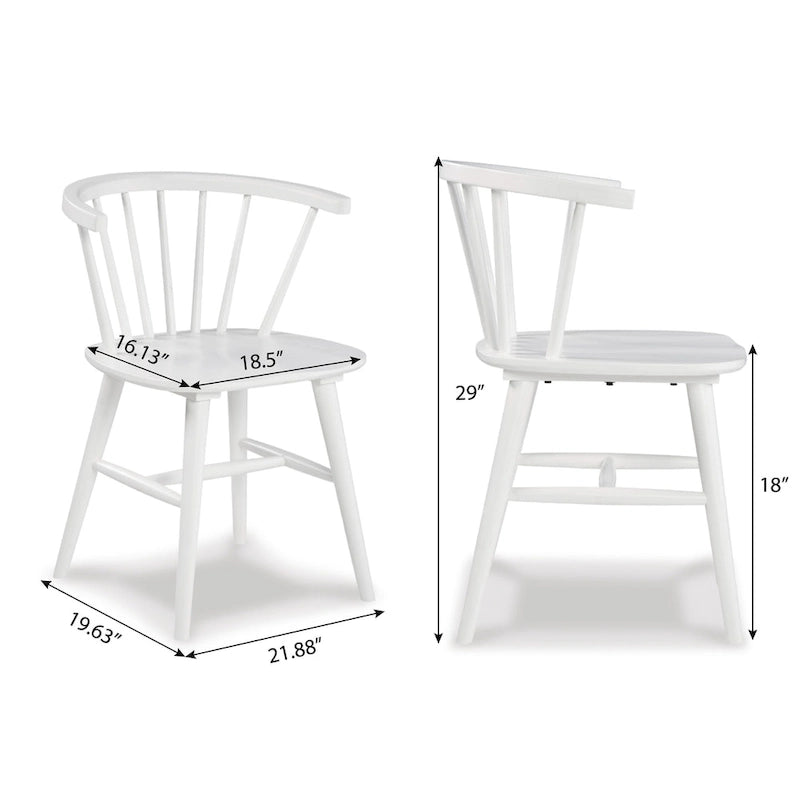 Kitchen Dining Table and Chair Sets Wooden Dining Table and Chair Sets with Windsor Chairs for Kitchen Dining Room
