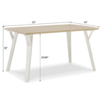Kitchen Dining Table and Chair Sets Wooden Dining Table and Chair Sets with Windsor Chairs for Kitchen Dining Room