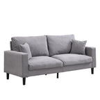 5-Seat Corduroy Sofa Set (3-Seater + 2-Seater) with High-Density Sponge Cushions & Sturdy Hardwood Frame