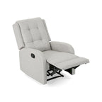 Roomfitters 24.75 Wide Manual Standard Recliner, Cozy Recliner for Living Room, Bedroom, Beige