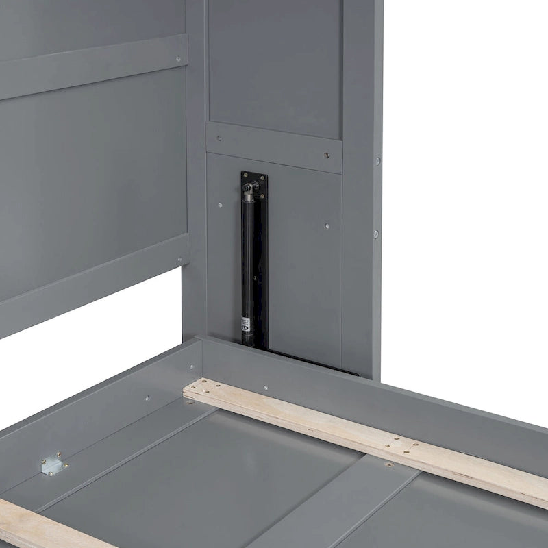 Queen Smart Murphy Bed with Wardrobe & Storage, Customizable System