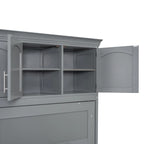 Queen Smart Murphy Bed with Wardrobe & Storage, Customizable System