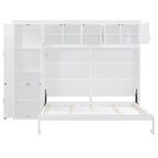 Queen Smart Murphy Bed with Wardrobe & Storage, Customizable System