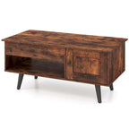 Costway Lift Top Coffee Table with Storage Hidden Compartment Cabinet - See Details