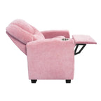 Kids Push Back Recliner Chair with Cup Holder - For Ages 3+