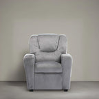 Kids Push Back Recliner Chair with Cup Holder - For Ages 3+