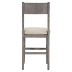 Ensemble de salle à manger 5 pièces à hauteur de comptoir, ensemble de table de cuisine en bois massif avec table à manger rectangulaire et 4 chaises de salle à manger