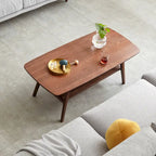 Christopher Knight Home - Hudson Solid Oak Coffee Table with Storage Shelf for Living Room & Home Office