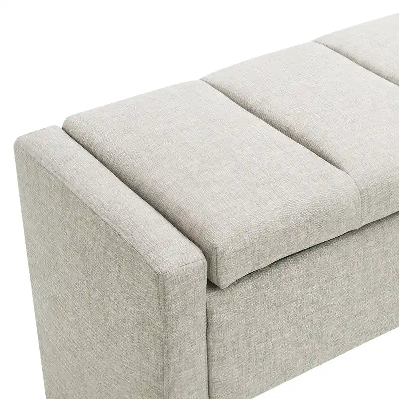 GDFStudio- Alice Foam Bed End Bench with Storage