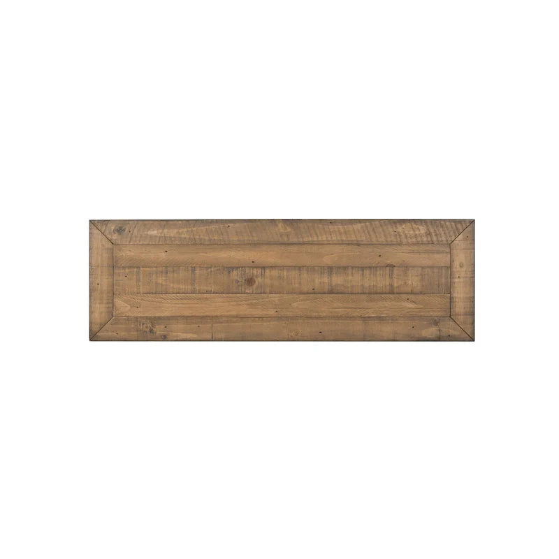The Gray Barn Downington Solid Wood 2-Drawer Sofa Console Table