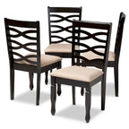 Modern and Contemporary Dining Chair 4-Piece Set