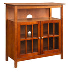 Meuble TV Big Sur Highboy de 40 pouces avec rangements, par Convenience Concepts