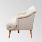 Christopher Knight Home Adelia Contemporary Tufted Sofa Beige: Modern Upholstered, 3-Seater, Wood Frame