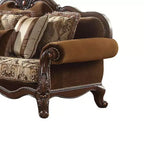 Canapé Jardena 89 po : Accoudoirs arrondis, pieds Queen Anne, clous décoratifs – Acme Furniture