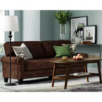 Canapé 78 po RTA Copenhague Collection brun seigle - Serta : Gain de place, confortable pour les petits espaces