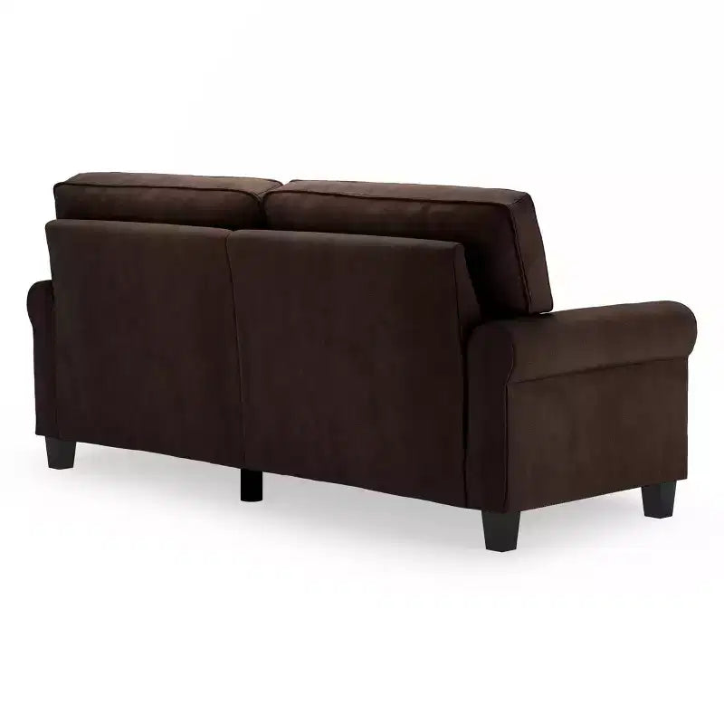 Canapé 78 po RTA Copenhague Collection brun seigle - Serta : Gain de place, confortable pour les petits espaces
