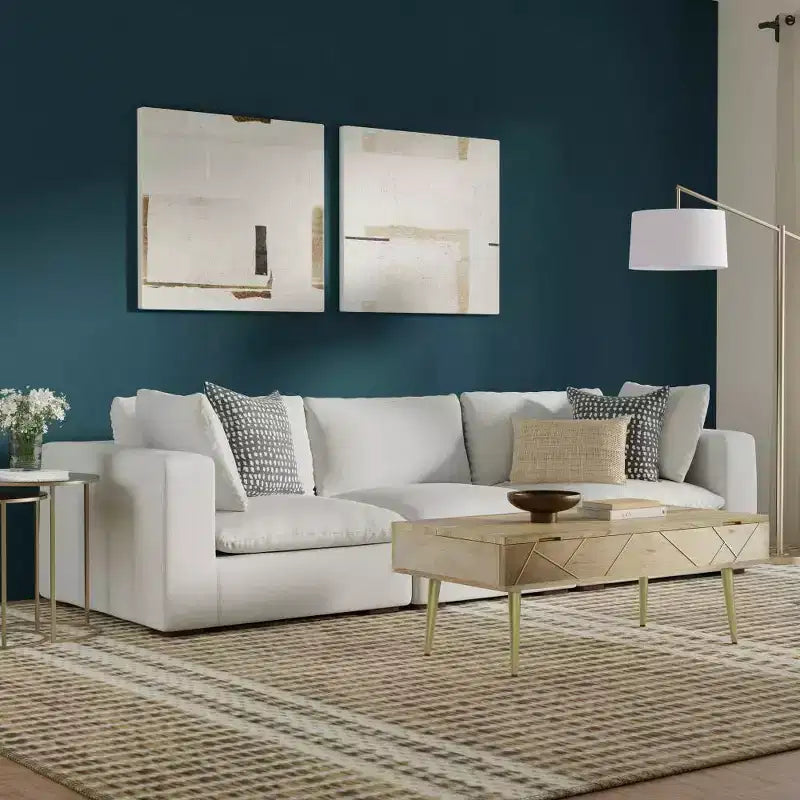 WyndenHall Marlee 3 Seater Sofa Cloud Gray