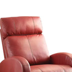 Acme Furniture Ricardo Power Recliner Sofa Red Synthetic Leather