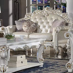 Canapés Vendome 70" Finition Champagne et Perle Antique - Acme Furniture