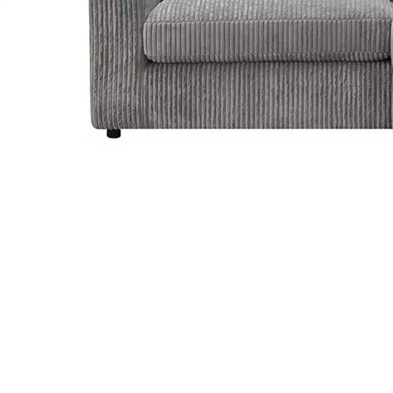 84" Tavia Sofa Gray Corduroy - Acme Furniture