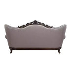 92" Benbek Sofa Fabric and Antique Oak Finish - Acme Furniture