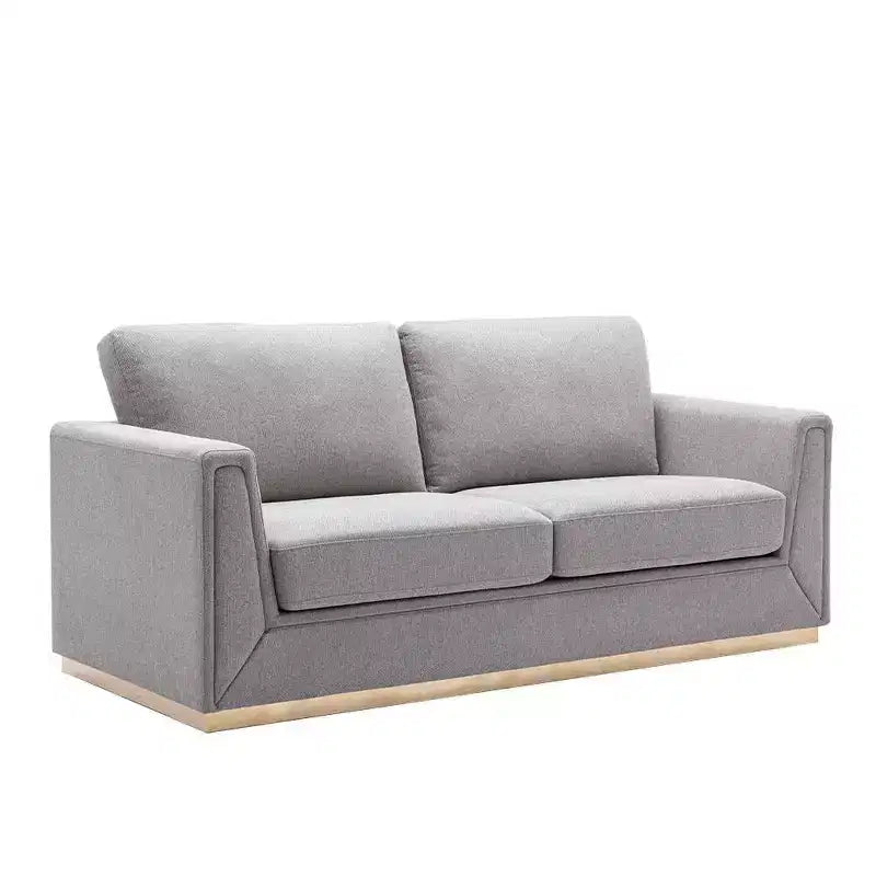 Acme Furniture 77" Valin Sofa Gray Linen