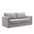 Acme Furniture 77" Valin Sofa Gray Linen