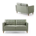 74" Lauren Sofa Pearl Green - Zinus