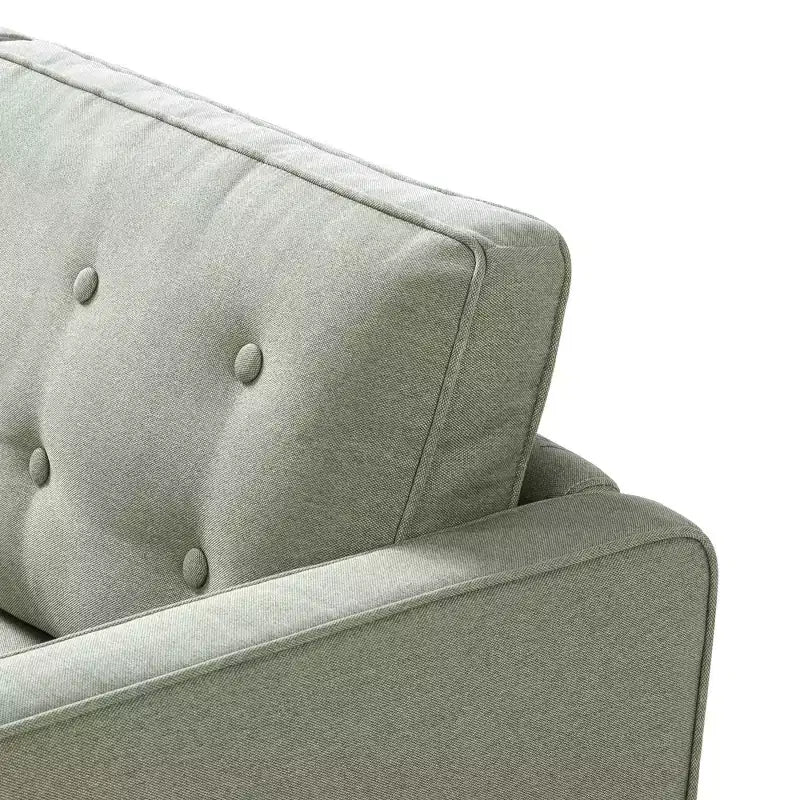 74" Lauren Sofa Pearl Green - Zinus