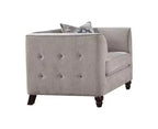 Acme Furniture 36" Cyndi Sofa Tan Velvet