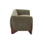 Christopher Knight Home Mia 82.75" Boucle Fabric 3 Seater Sofa Olive Green