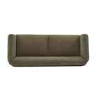 Christopher Knight Home Mia 82.75" Boucle Fabric 3 Seater Sofa Olive Green
