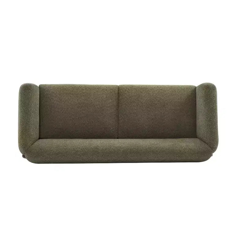 Christopher Knight Home Mia 82.75" Boucle Fabric 3 Seater Sofa Olive Green