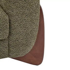 Christopher Knight Home Mia 82.75" Boucle Fabric 3 Seater Sofa Olive Green