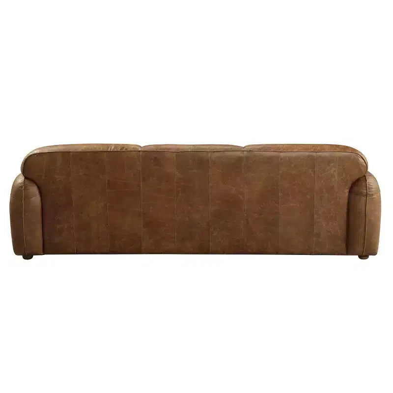 Rafer 95" Sofas Cocoa Top Grain Leather - Acme Furniture
