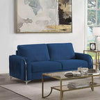 Acme Furniture 79" Wenona Sofa Blue Velvet